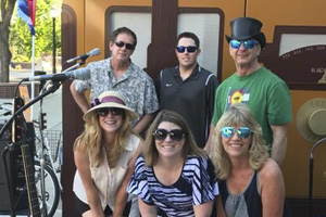 Grand Junction Downtown 2018: The band with Brittany, Diana and Friends